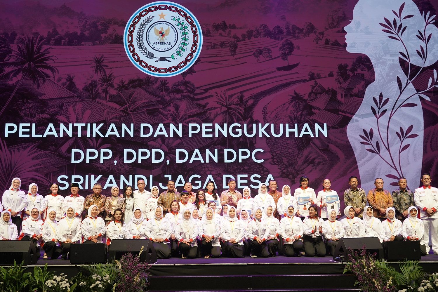 Pelantikan DPP - DPD - DPC Srikandi Jaga Desa