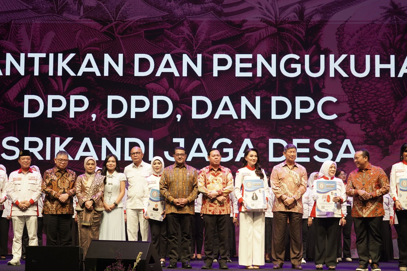 Pelantikan DPP - DPD - DPC Srikandi Jaga Desa